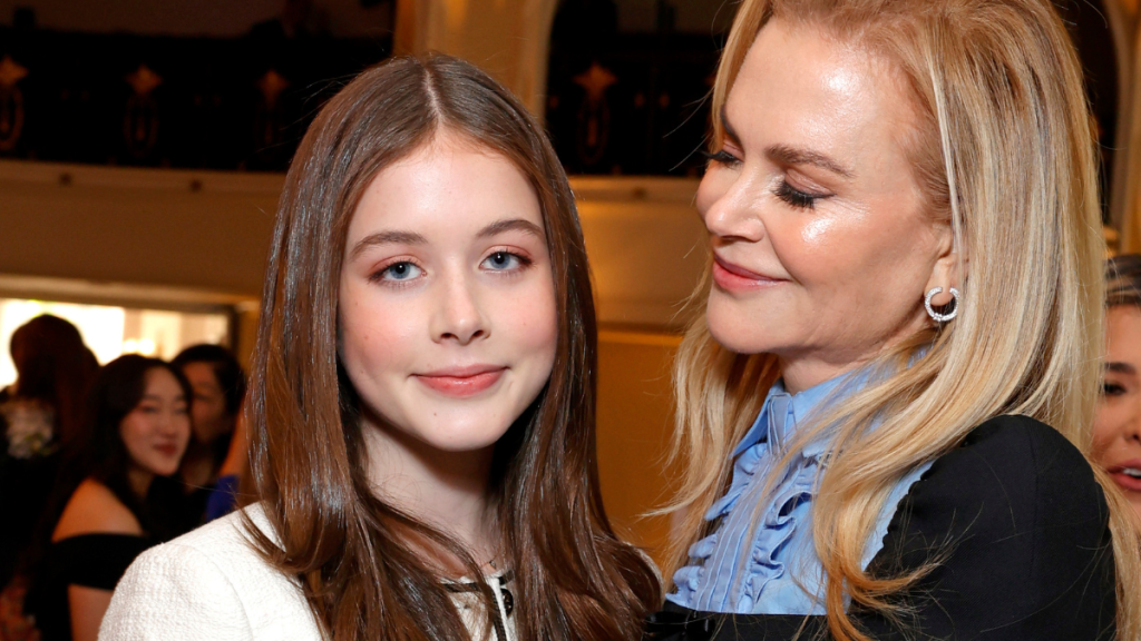 Nicole Kidman came out with her youngest daughter, born to a surrogate mother: what 13-year-old Faith looks like